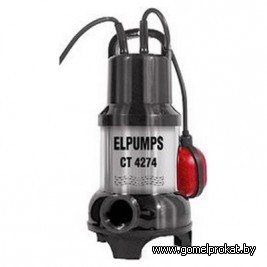Погружной насос для грязной воды ElPumps СТ 4274